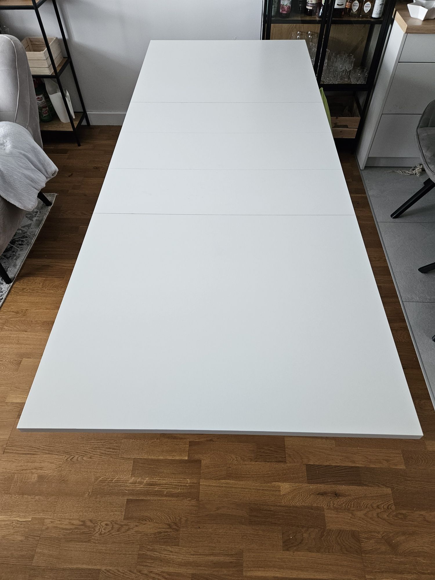 Stół rozkładany 140 biały