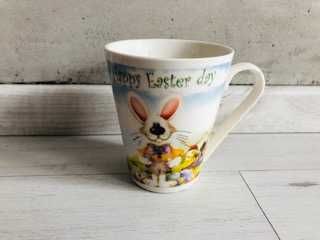 NOWY kubek Wielkanoc prezent królik