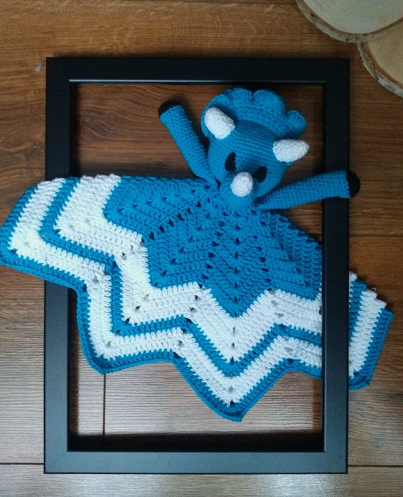 Maskotka pacynka amigurumi dinozaur różne kolory