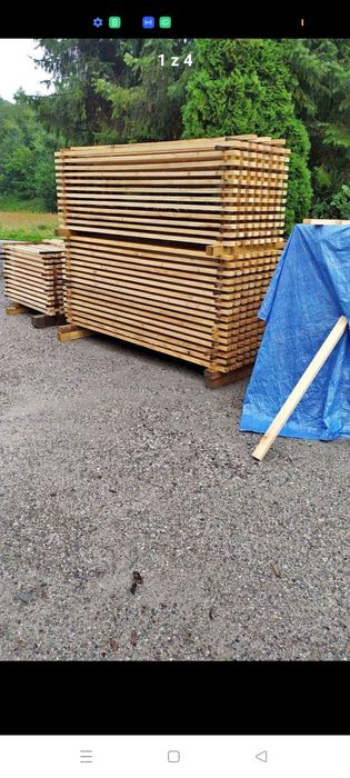 Deski, kantówki, łaty