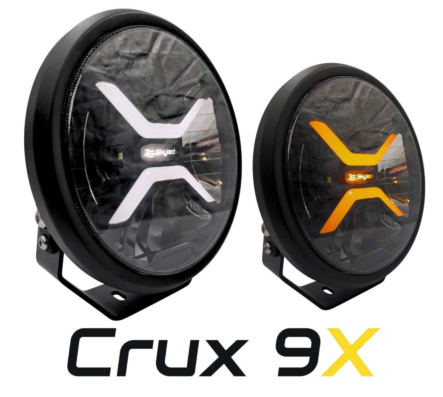 Reflektor dalekosiężny SKYLED Crux 9X FULL LED, halogen