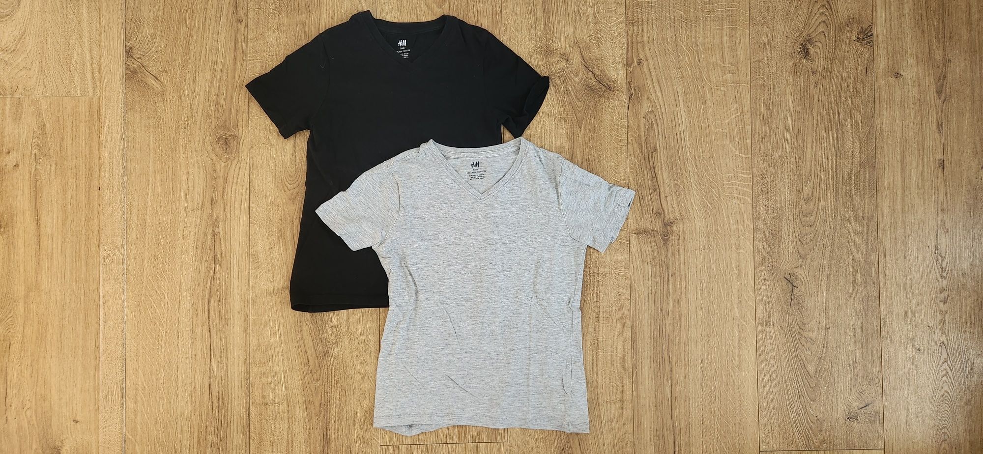 H&M zestaw 2x tshirt r. 122-128. Stan bdb!