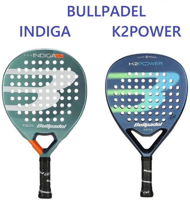 Ракетка для паделу теніса Bullpadel Indiga, K2Power