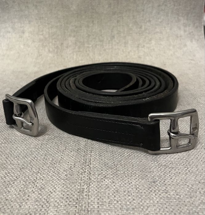 puśliska kavalkade skóra naturalna wszechstronne czarne strzemiona