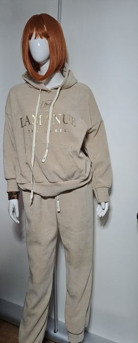 Komplet damski dres plus bluza torba