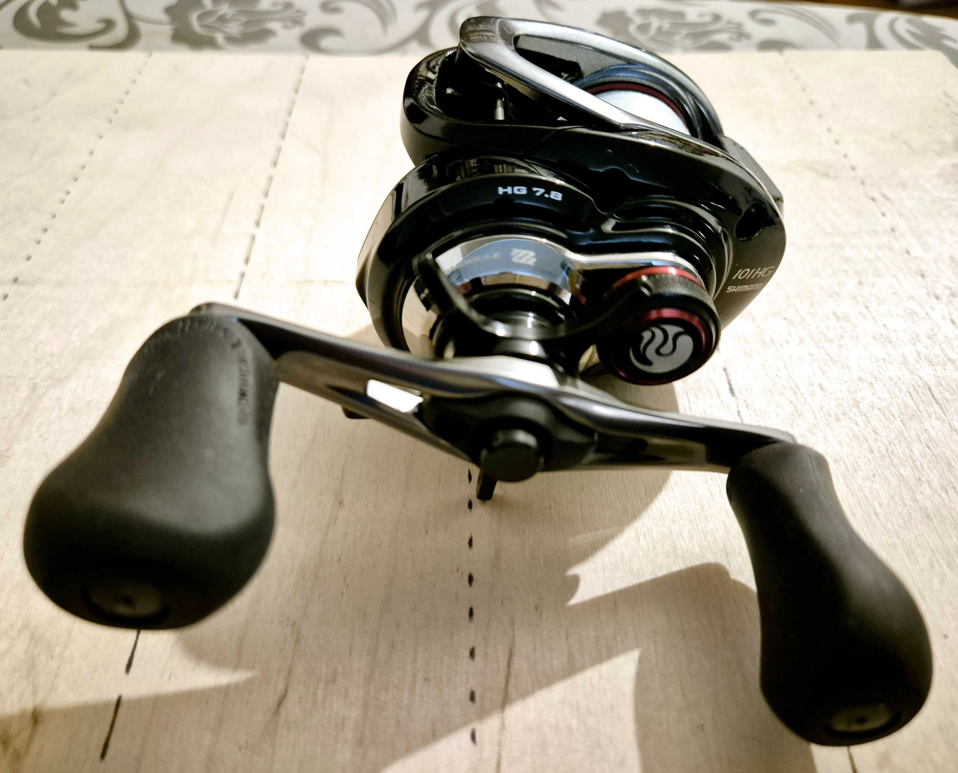 Z201 - Multiplikator Shimano Engetsu 101HG - lewa ręka - stan idealny
