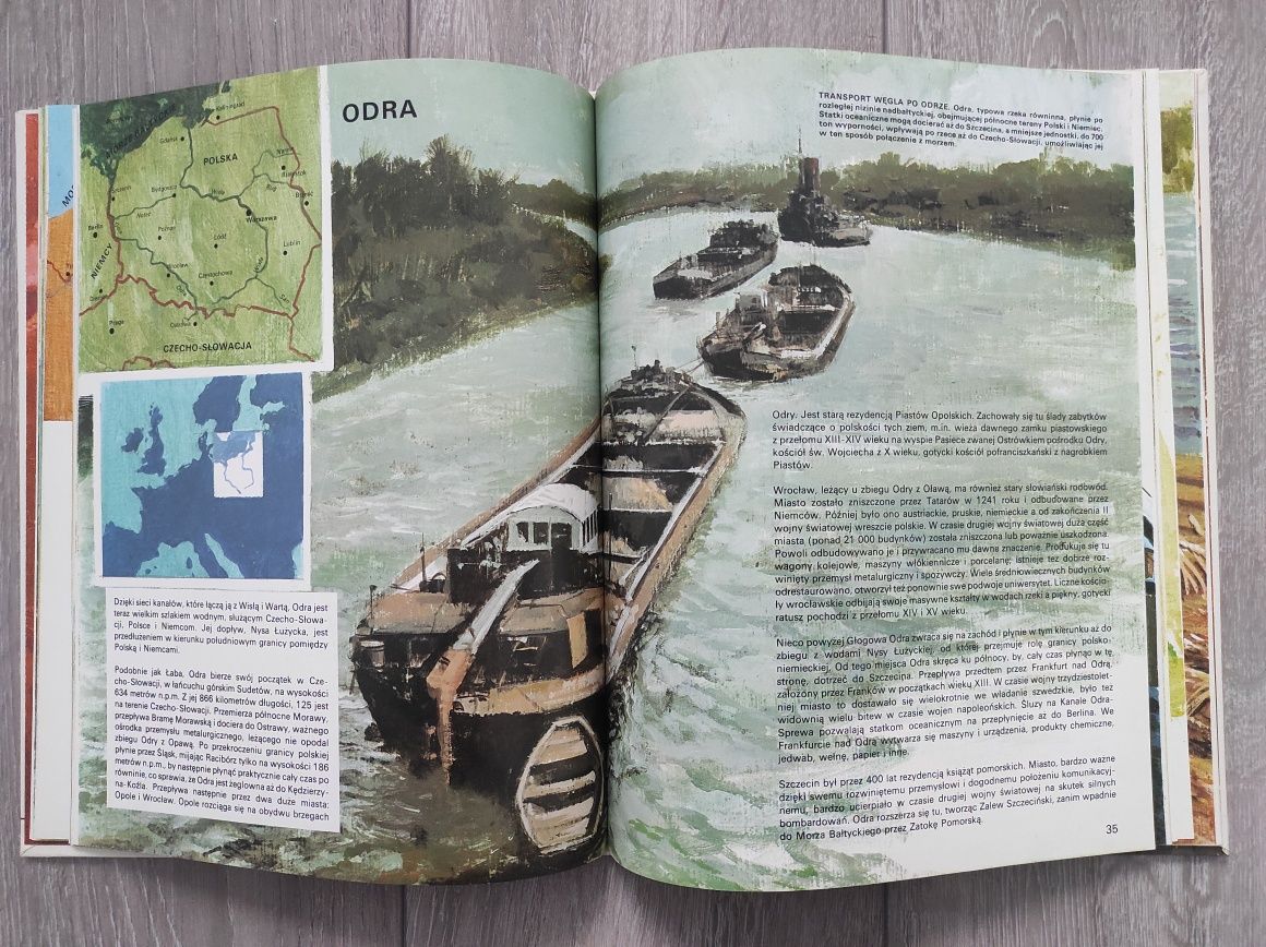 Książka Wielkie rzeki Europy - Encyklopedia geograficzna
