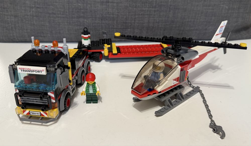 LEGO City 60183 Transporter ciężkich ładunków, komplet z instrukcją