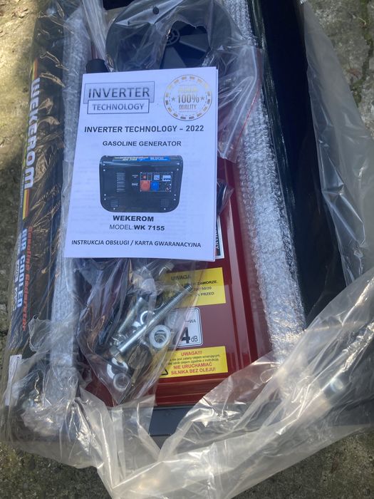 Agregat prądotwórczy silnik briggs&stratton 6,5 KM wekerom wk7155
