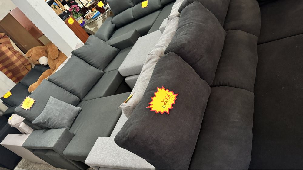 Sofás super confortaveis