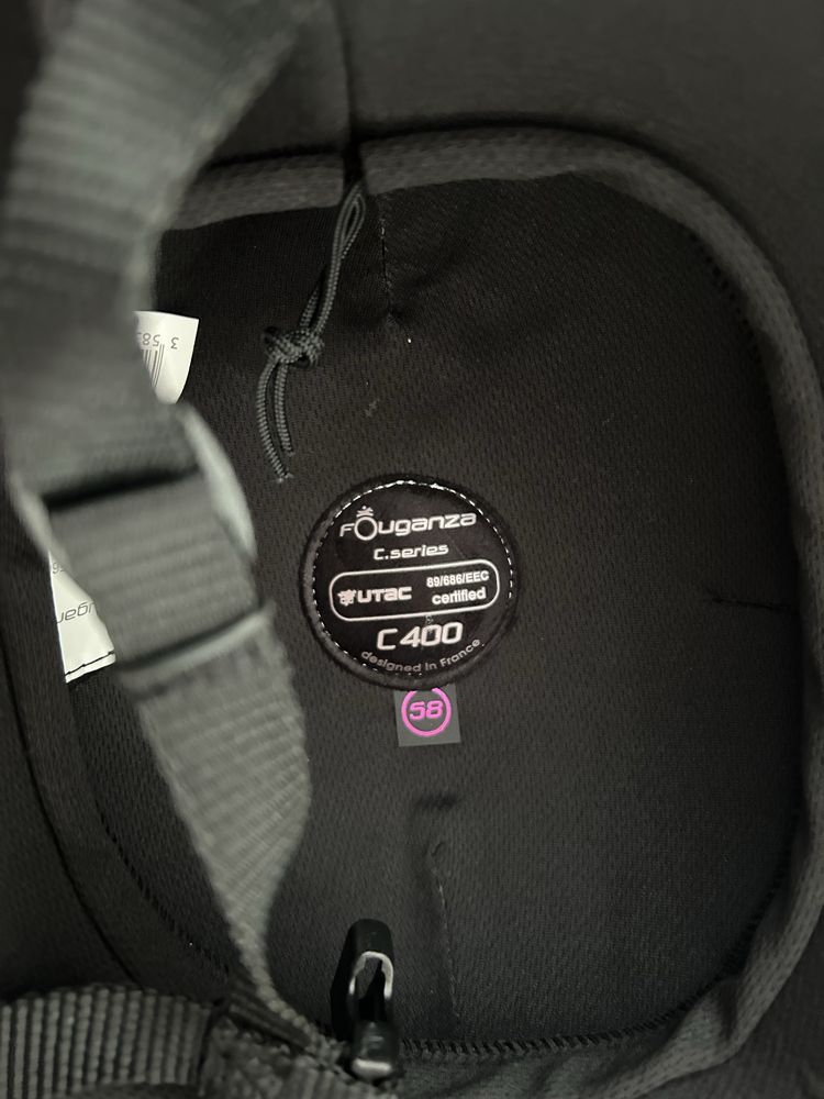 Capacete equitação Foganza nunca usado