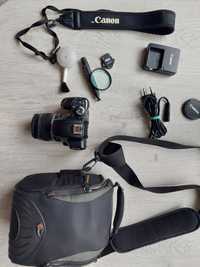 Lustrzanka Canon EOS 1000D korpus + obiektyw