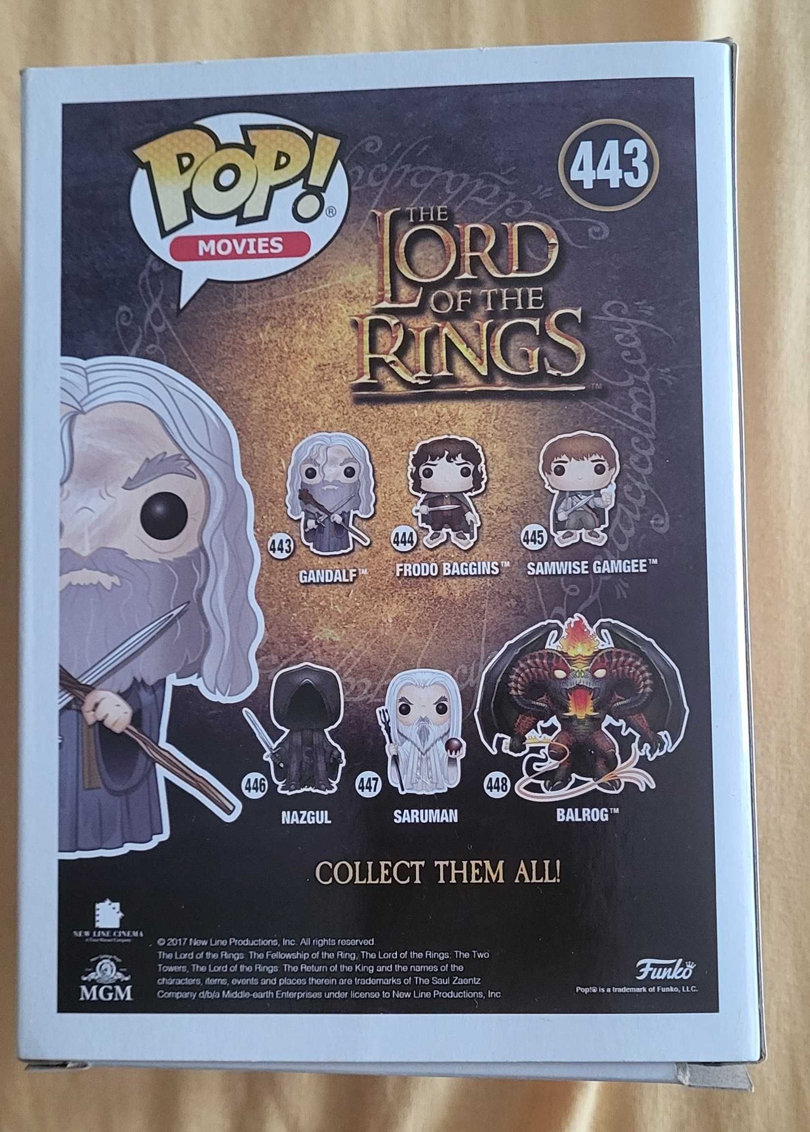 Funko POP! Lord Of The Rings Gandalf #443