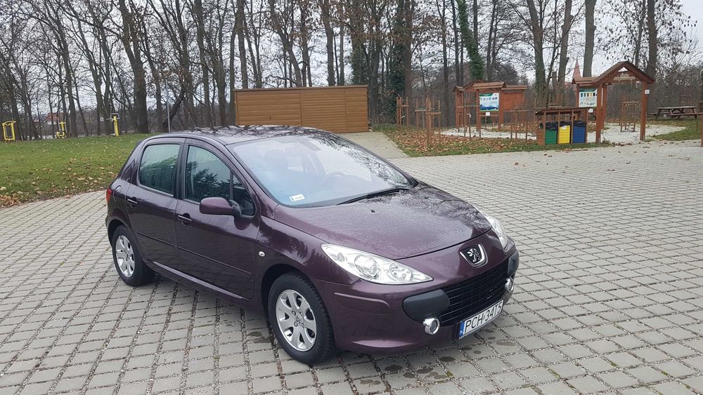 PEUGEOT 307 benzyna 1.6 110km GARAZOWANY OD NOWOSCI TYLKO 82 000km! :)