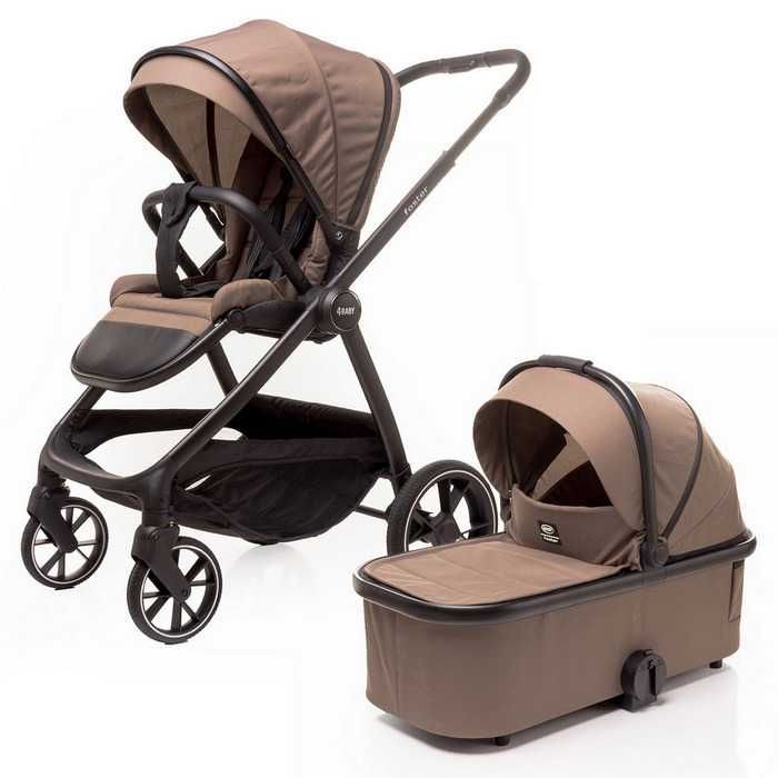 4Baby Foster Wózek Głęboko-Spacerowy 2w1 Mokka