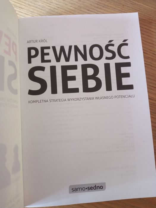 Pewność siebie. Artur Król
