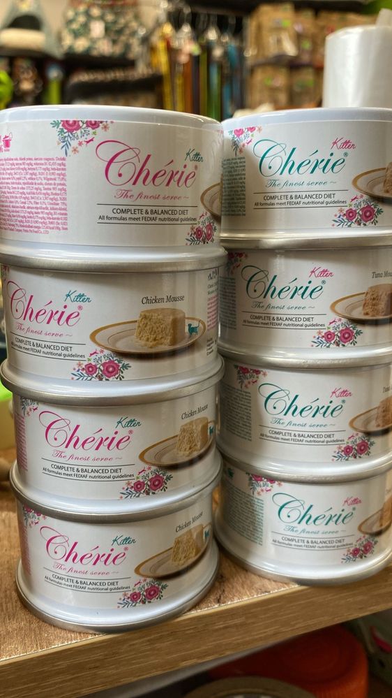 Pettric Cherie Kitten Mus dla kociąt z tauryną 80g