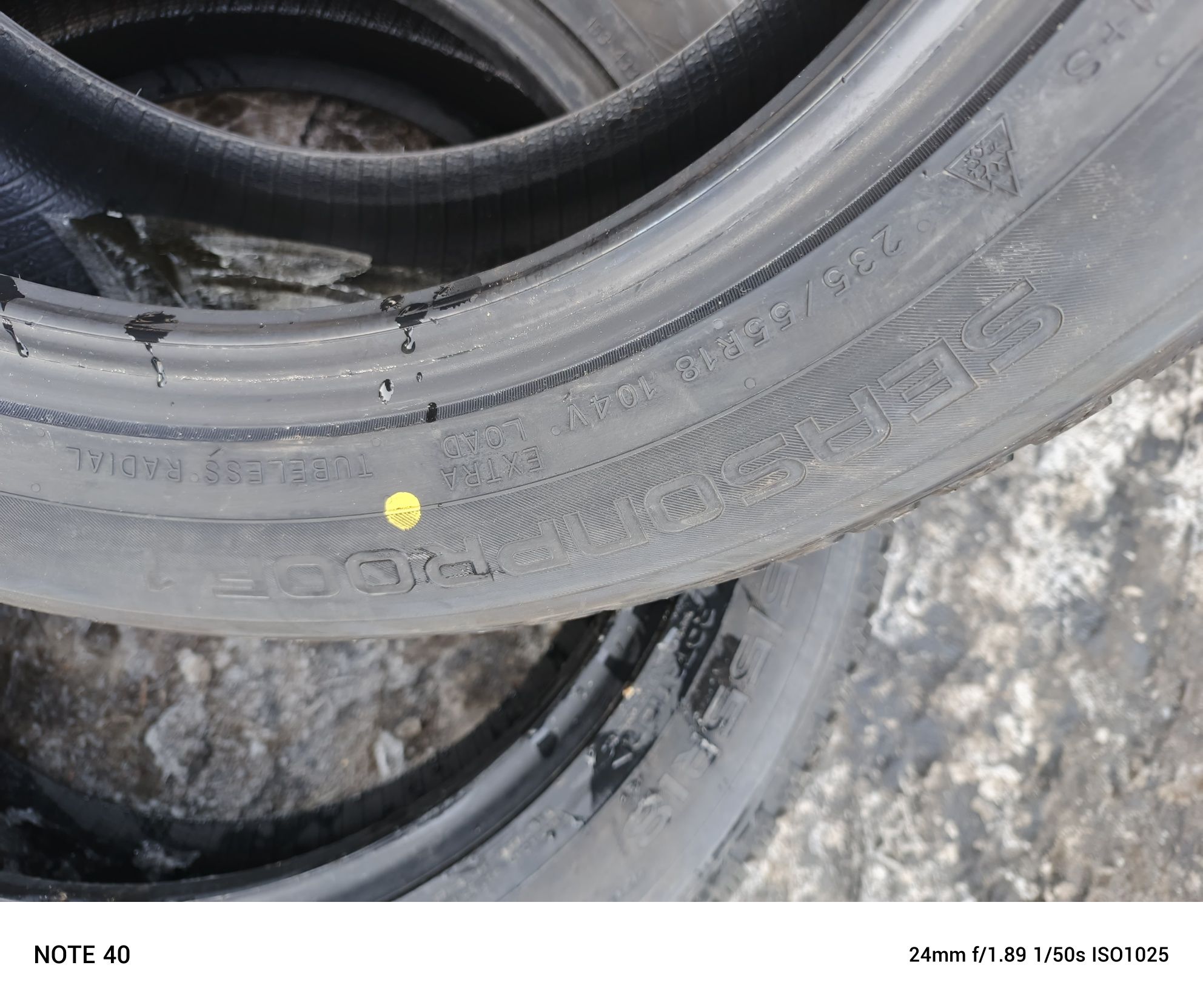 Nowe opony zimowe 235/55/18 Nokian 2024r
