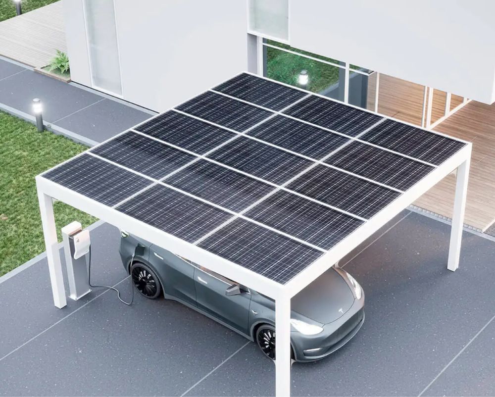 Pergolas fotovoltaico