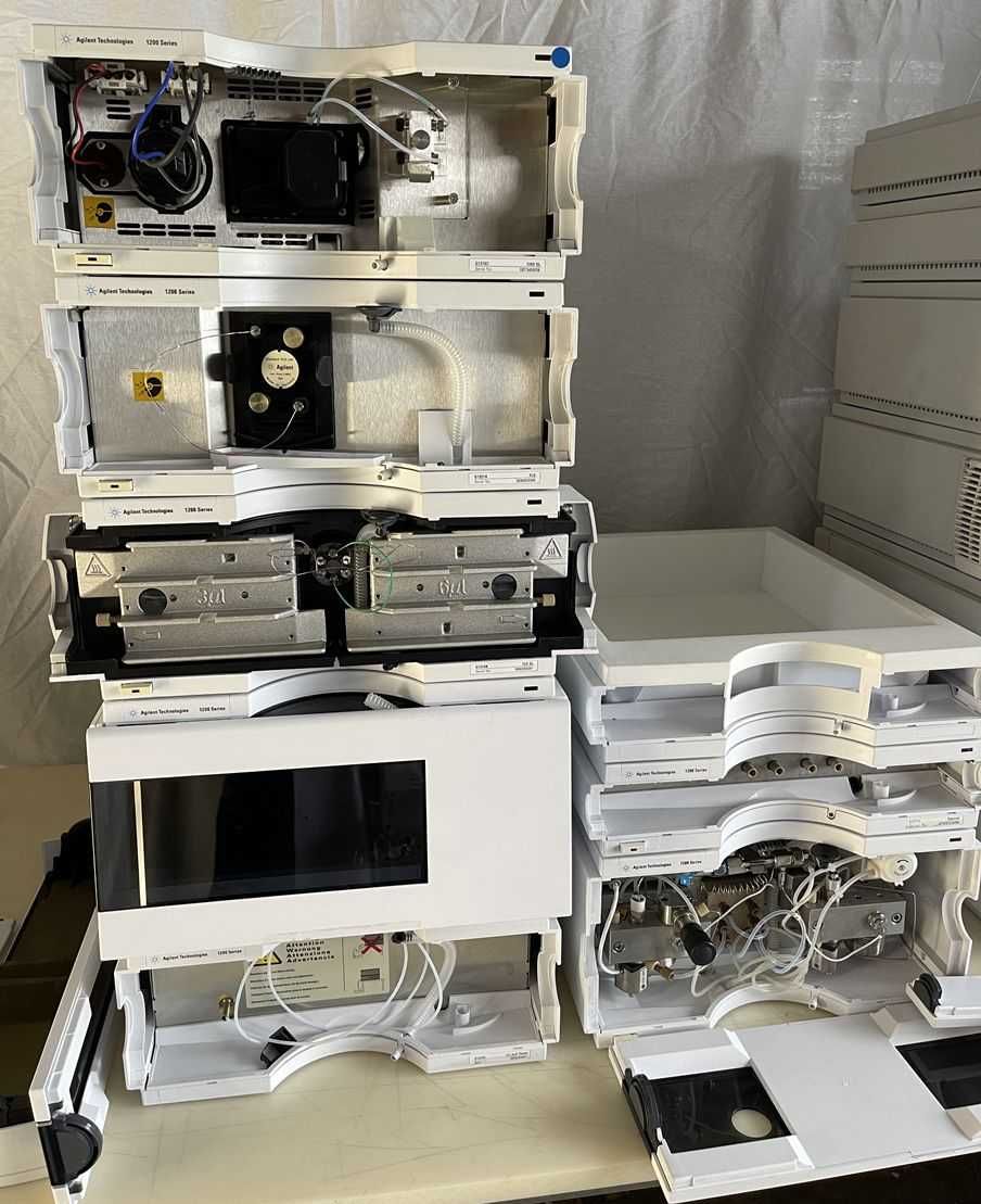 Agilent 1200 SL HPLC LC DAD FLD detector fluorescência recondicionado