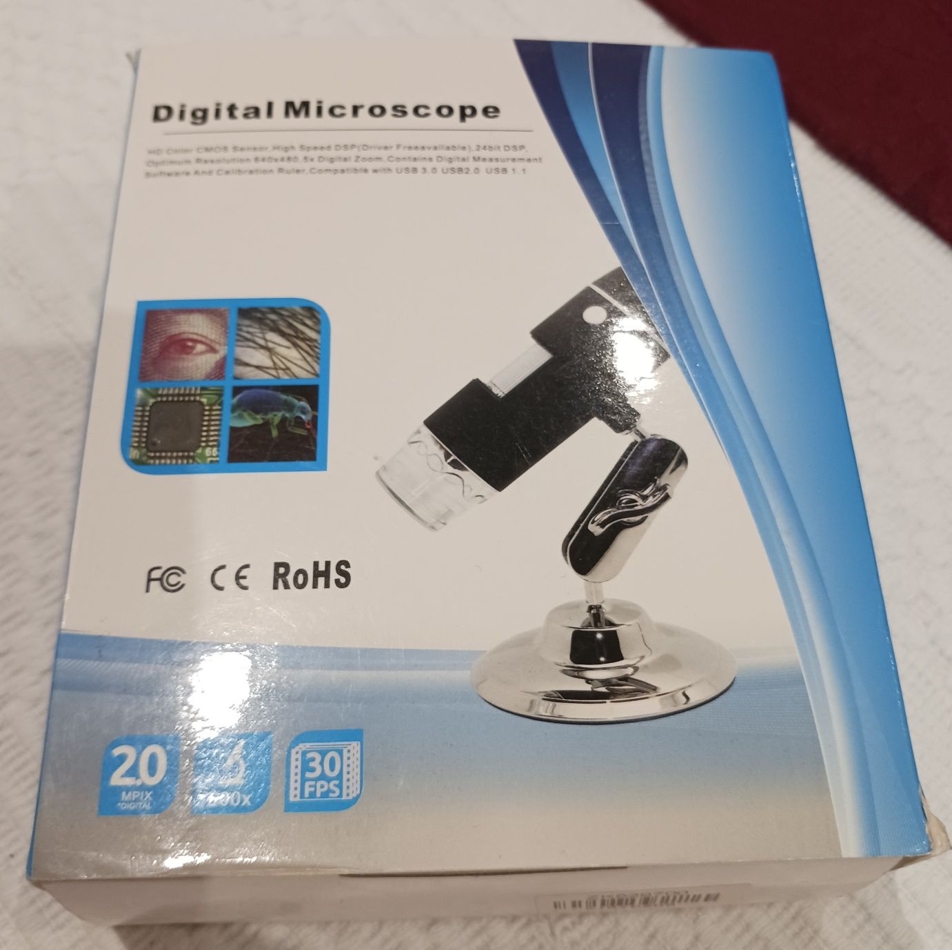 Microscópio digital