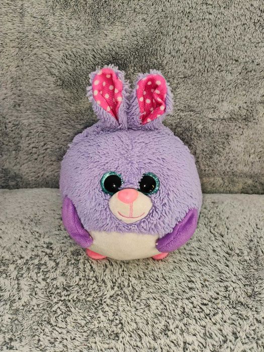 Zajączek fioletowy TY 20cm