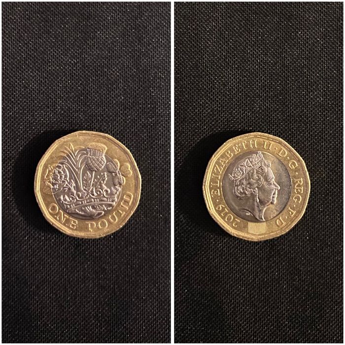 Moeda Rainha Elizabeth