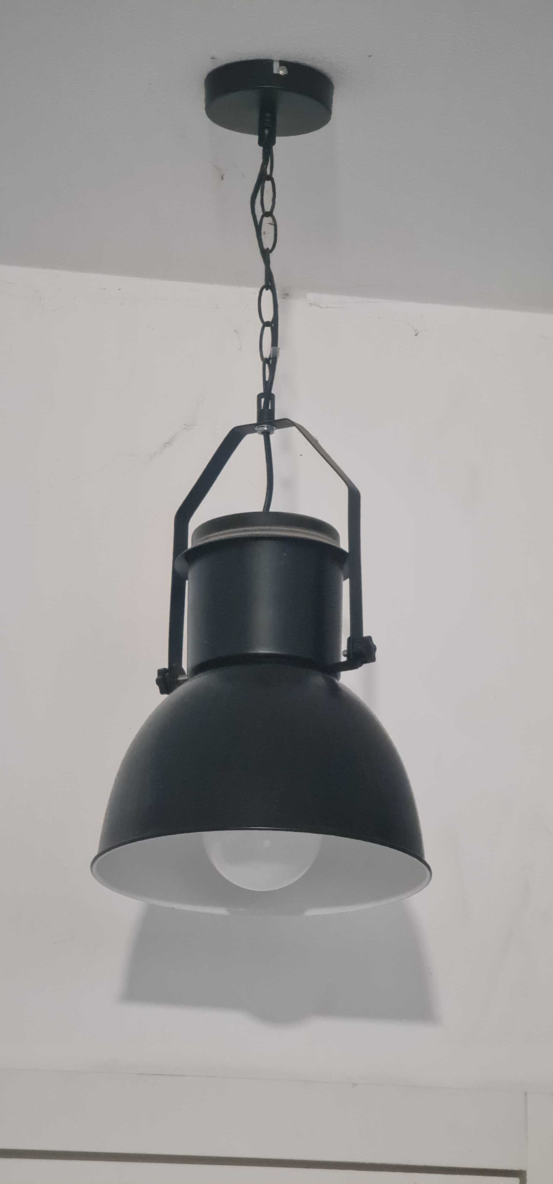 Czarna Lampa loftowa komplet 2 szt. NOWE