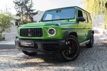 Mercedes-Benz Klasa G Green Hell manufaktur, salon Polska, bezwypadkowy, Burmester® 3D