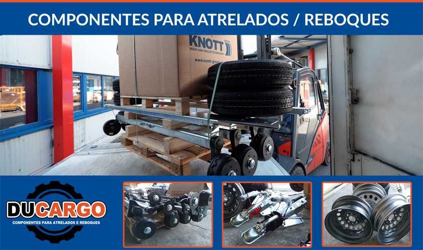 Atrelado / Reboque - Eixo - Engate - Roda - Rodado - Jante - Peças
