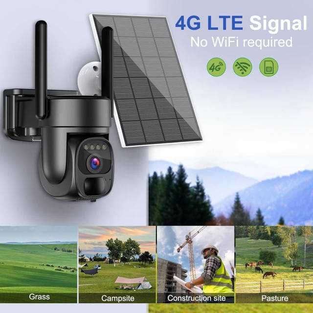 Бездротова зовнішня камера відеоспостереження BEENOCAM 4G-LTE