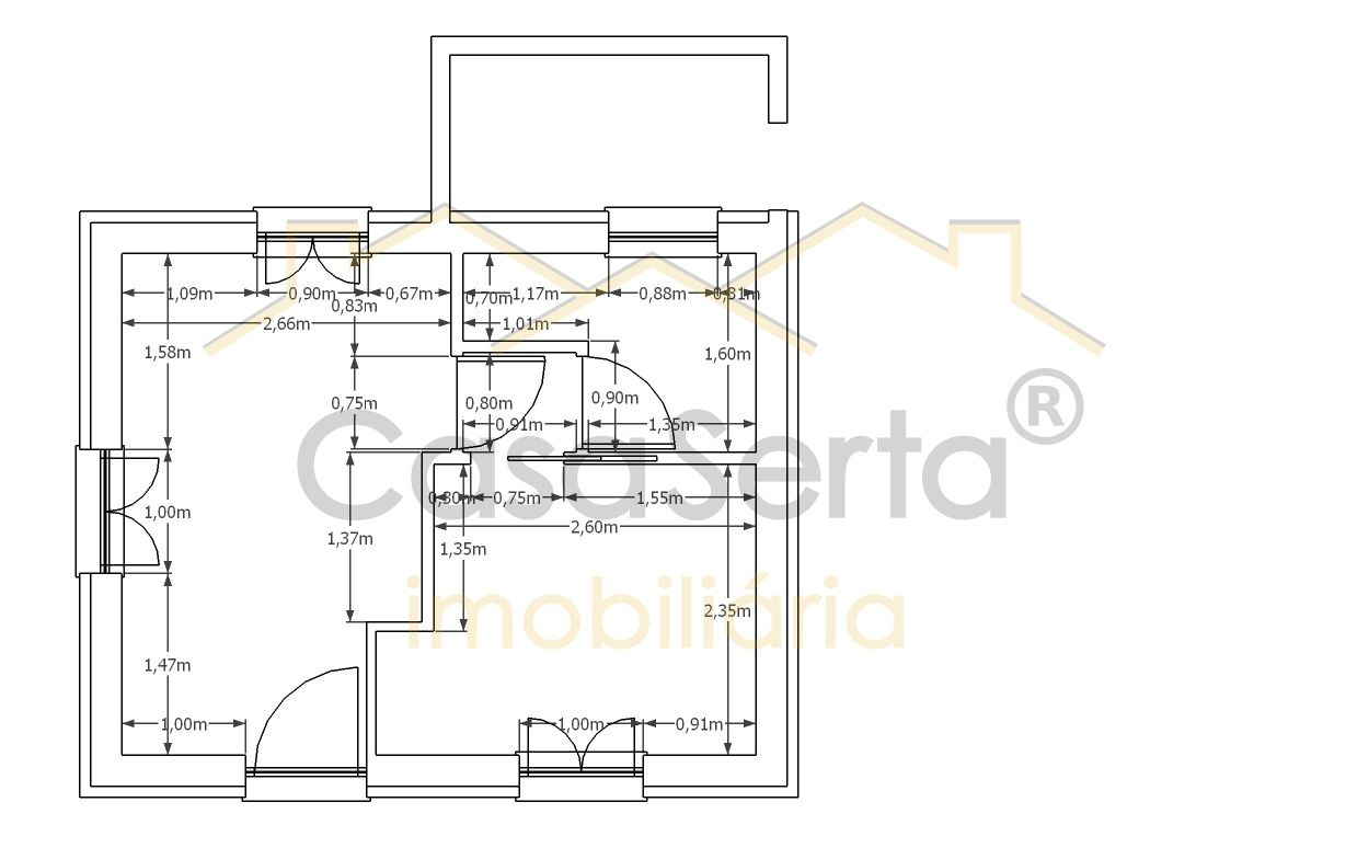 Moradia T1 em Reconstrução