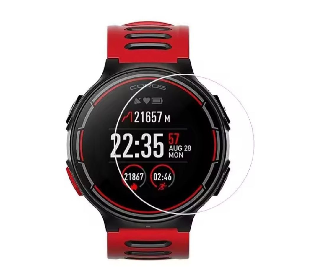 4 películas de vidro para COROS / KIPRUN500