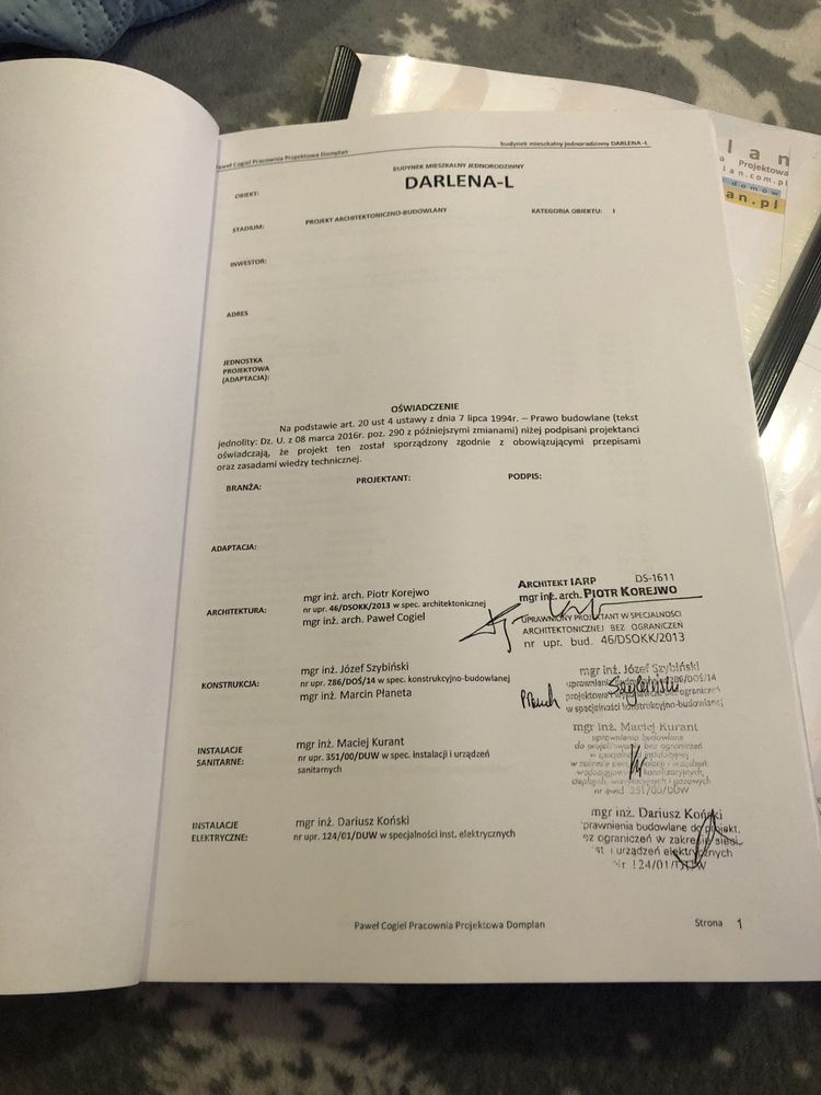 projekt domu DARLENA - L (odb.  lustrz.)