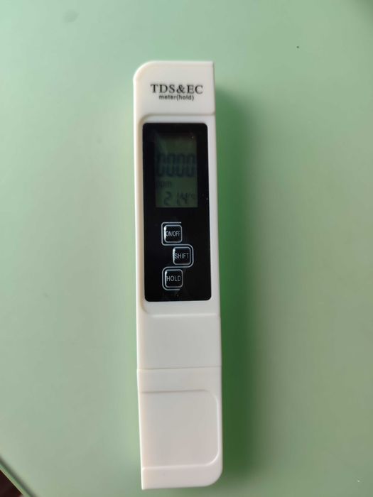 TESTE Digital Branco Qualidade Agua