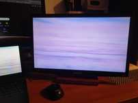 Monitor Samsung 22" Led Fhd DVI/HDMI 14V, pisać SMS