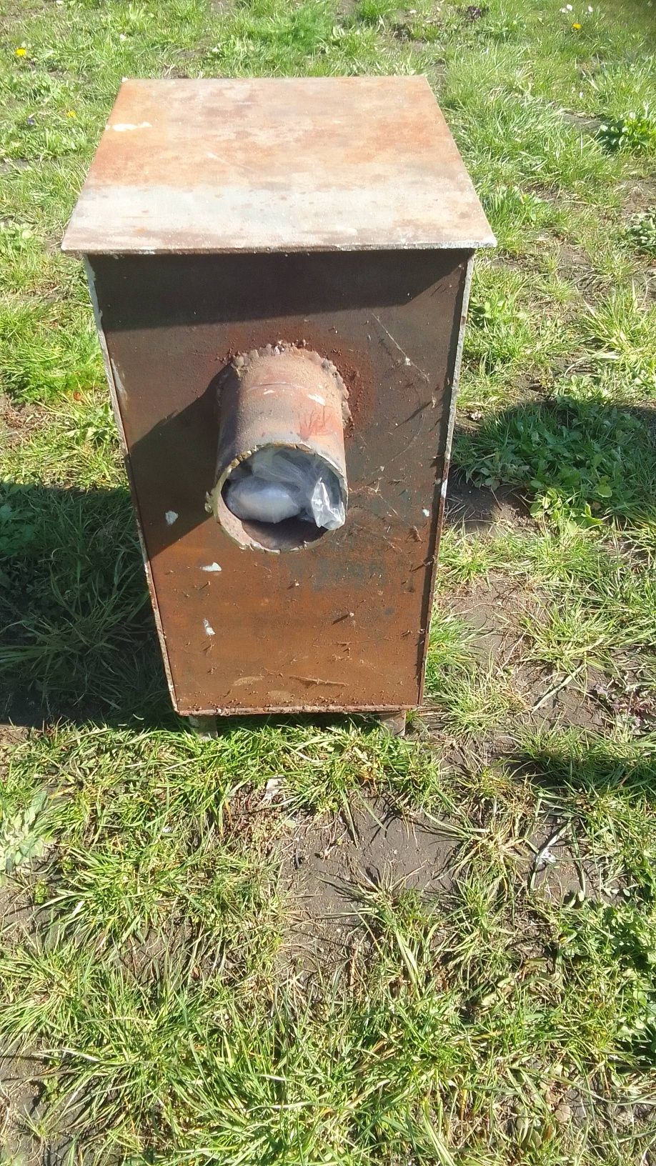 Piec żeliwny typu koza