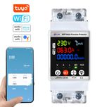 Автоматический выключатель Tuya, смарт WiFi, мониторинг,автомат защита