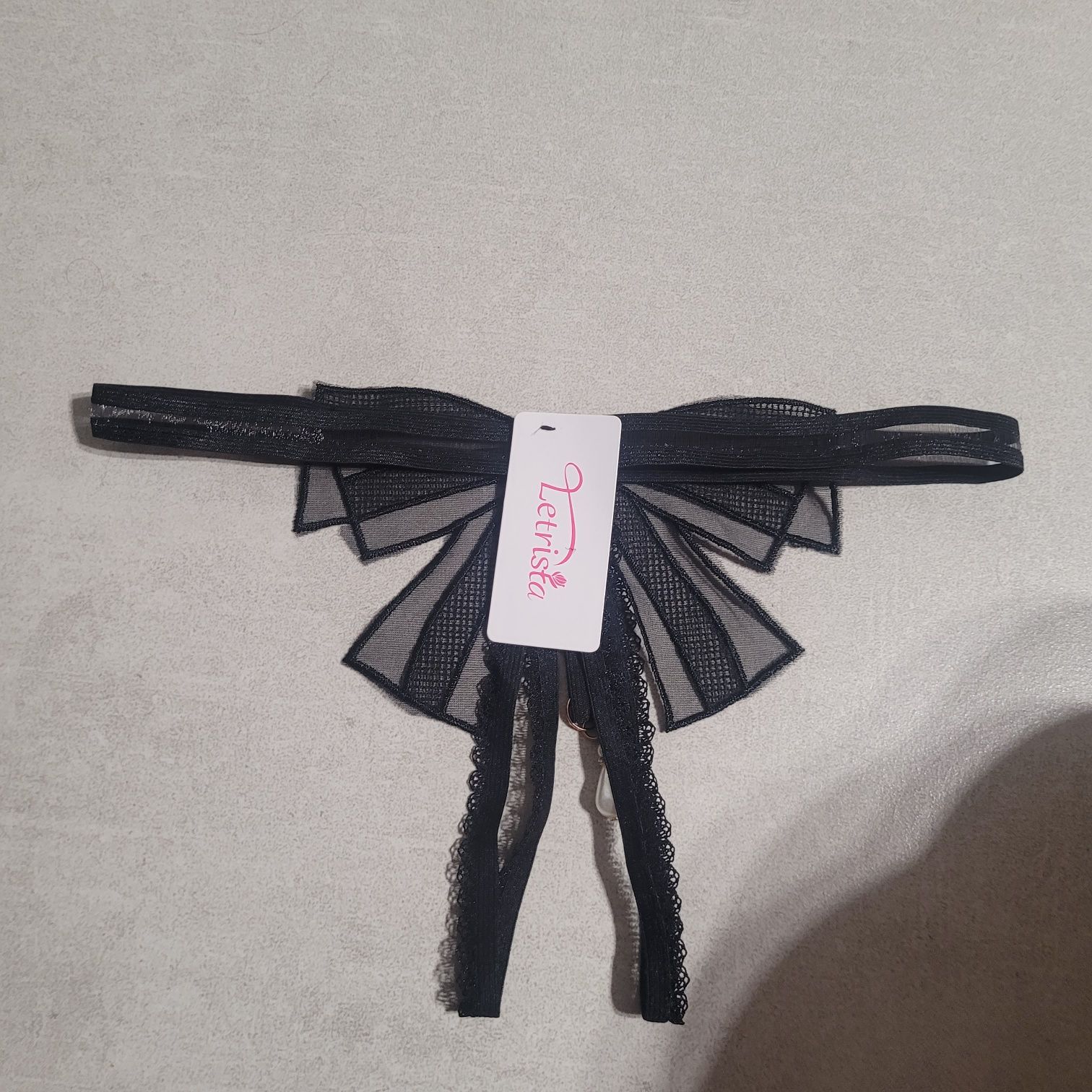 Stringi Czarne  S/M
