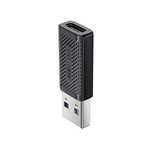 Adapter Acefast J2 USB-C 3.0 żeński do USB-A 3.0 męski 5Gb/s czarny