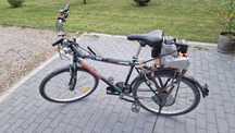 Rower spalinowy 42,7 cm3  85 km/h  Rower z silnikiem wspomagającym
