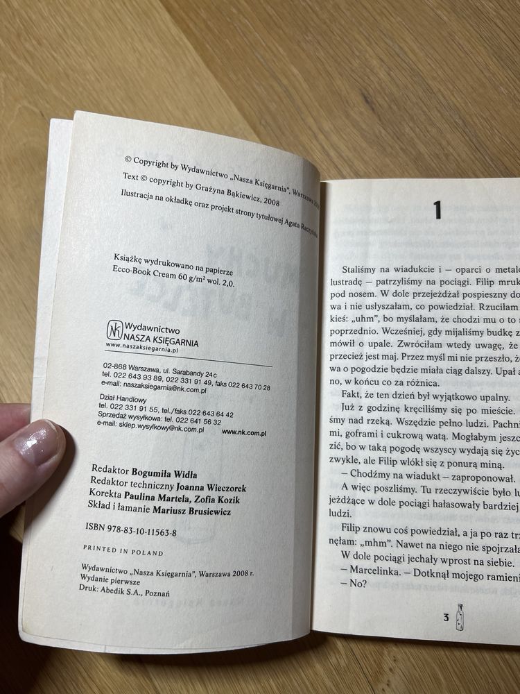 Muchy w butelce Grażyna Bąkiewicz