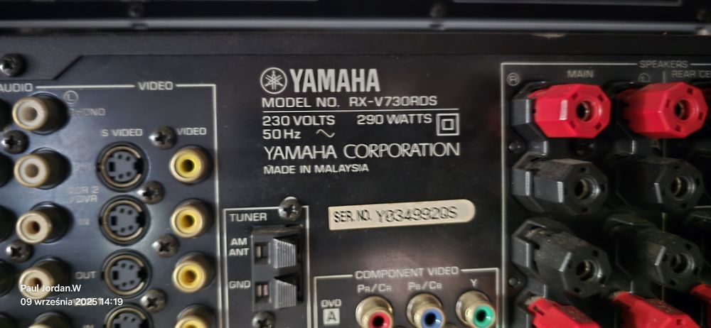 Yamaha amplituner RX V 730RDS