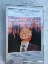 Cassete de áudio nova selada Do CARLOS DO CARMO
