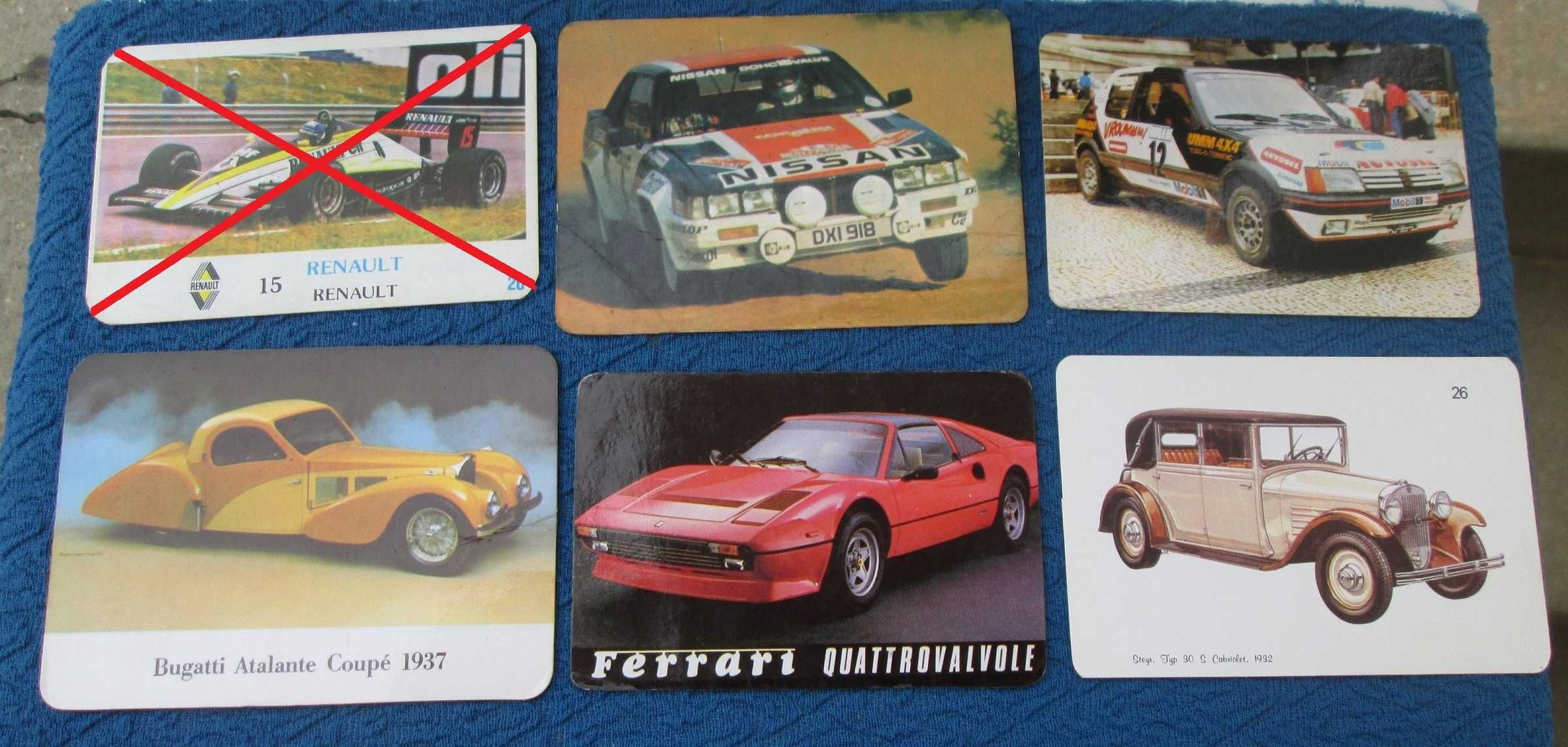 Calendários diversos Carros (2 fotos) Ler descrição