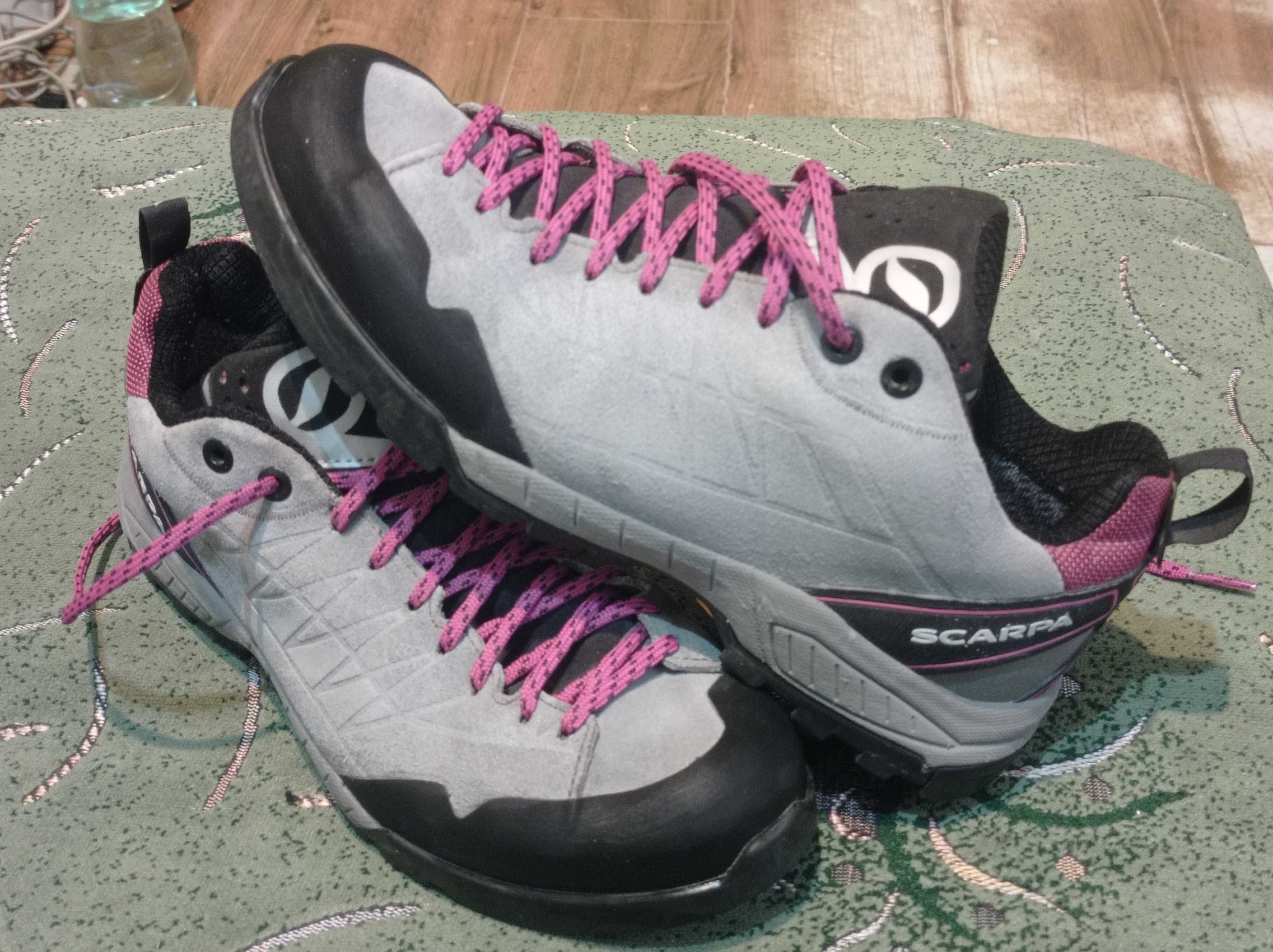 Кросівки Scarpa Gore-tex vibram фірмові оригінал розмір-37 устілка-24