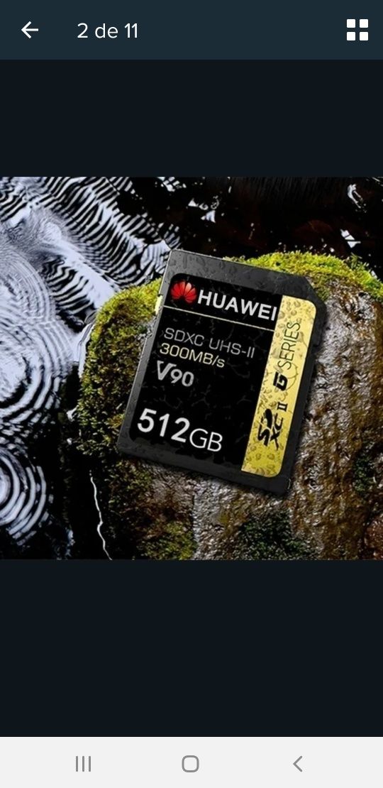 Cartão memória 512GB Huawei