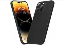 Memumi etui czarne utra cienkie iPhone 15 Promax