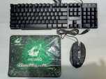 Klawiatura Gamingowa podświetlan Led + Mysz dla graczy