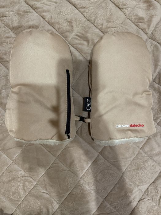 Комплект конверт+муфта рукавички Z&D Zdrowe Dziecko (Польща) зимовий